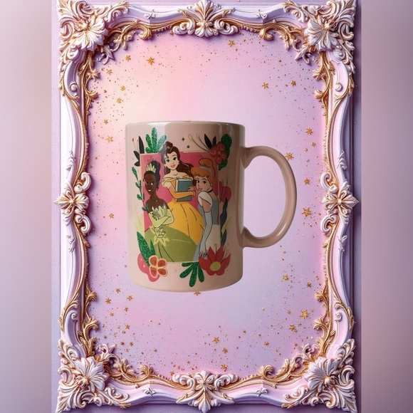 Disney Princess Mug with Pink and Green Accents - Picture 9 of 9
